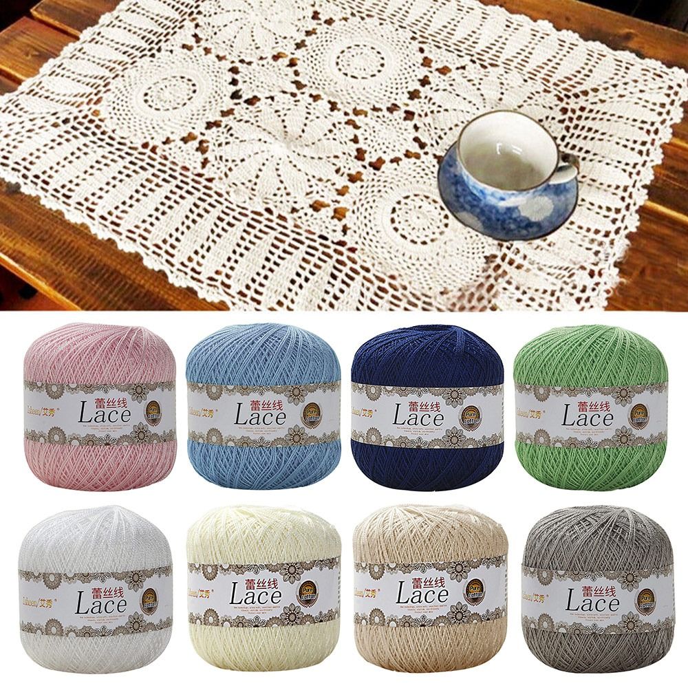 Cotton Embroidery Thread Skeins - Fil de dentelle de coton doux,