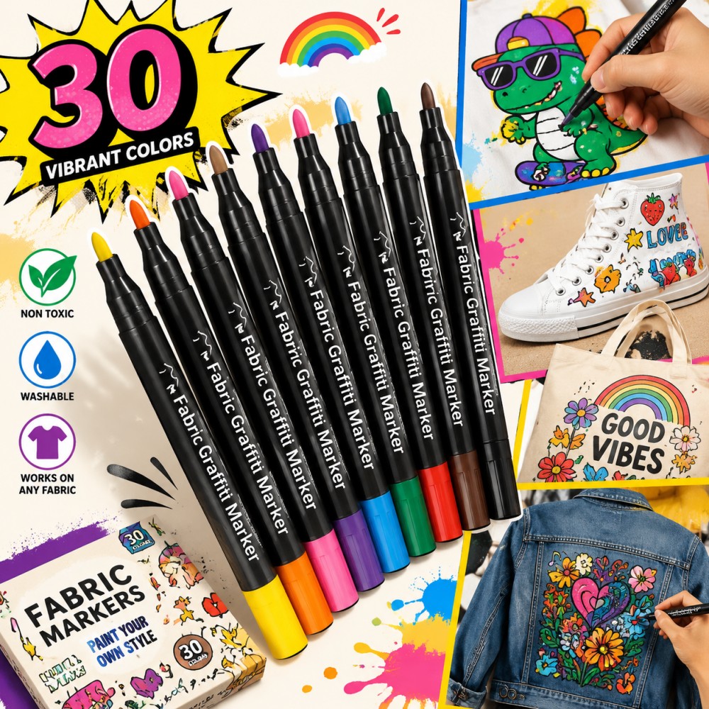 Lot de 6 à 48 feutres pour tex - Painting Supplies avis et prix
