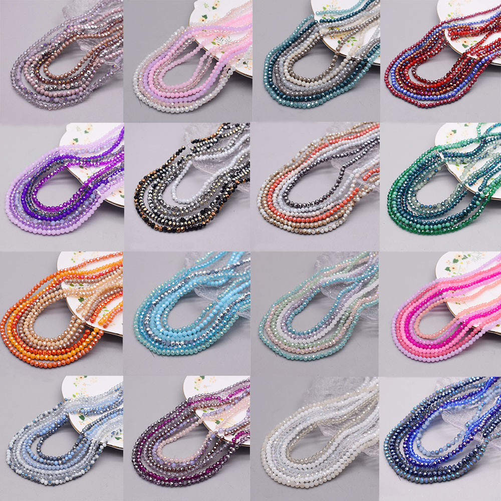 Schéma de couleurs 6 brin/sac  - Glass Seed Beads 2Mm Jewelry Making avis et prix