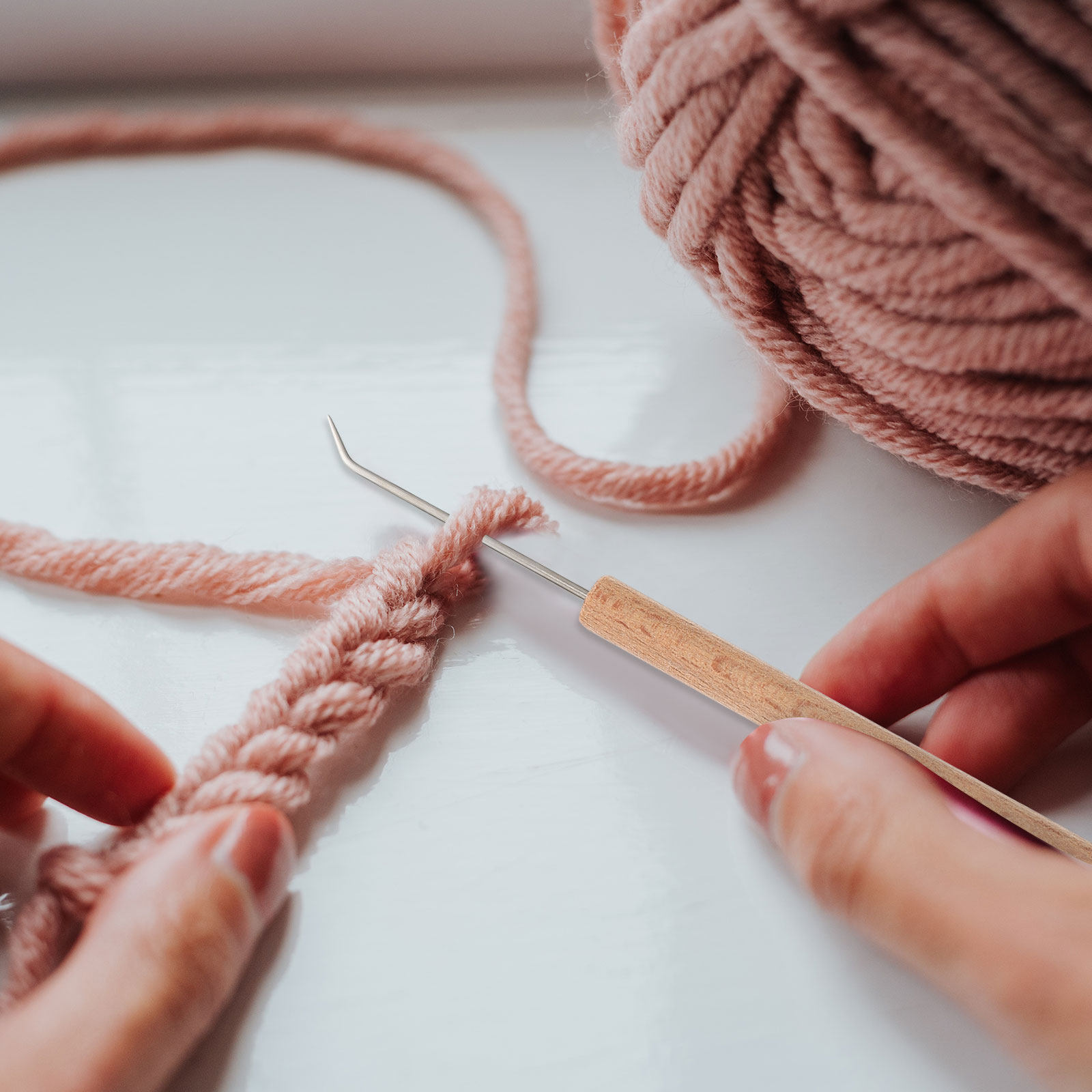 1 pièce, crochet à manche en b - Wooden Crochet Hooks Ergonomic Handle avis et prix